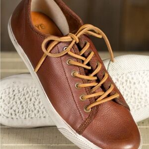 Frye Brown Leather Men's Sneakers